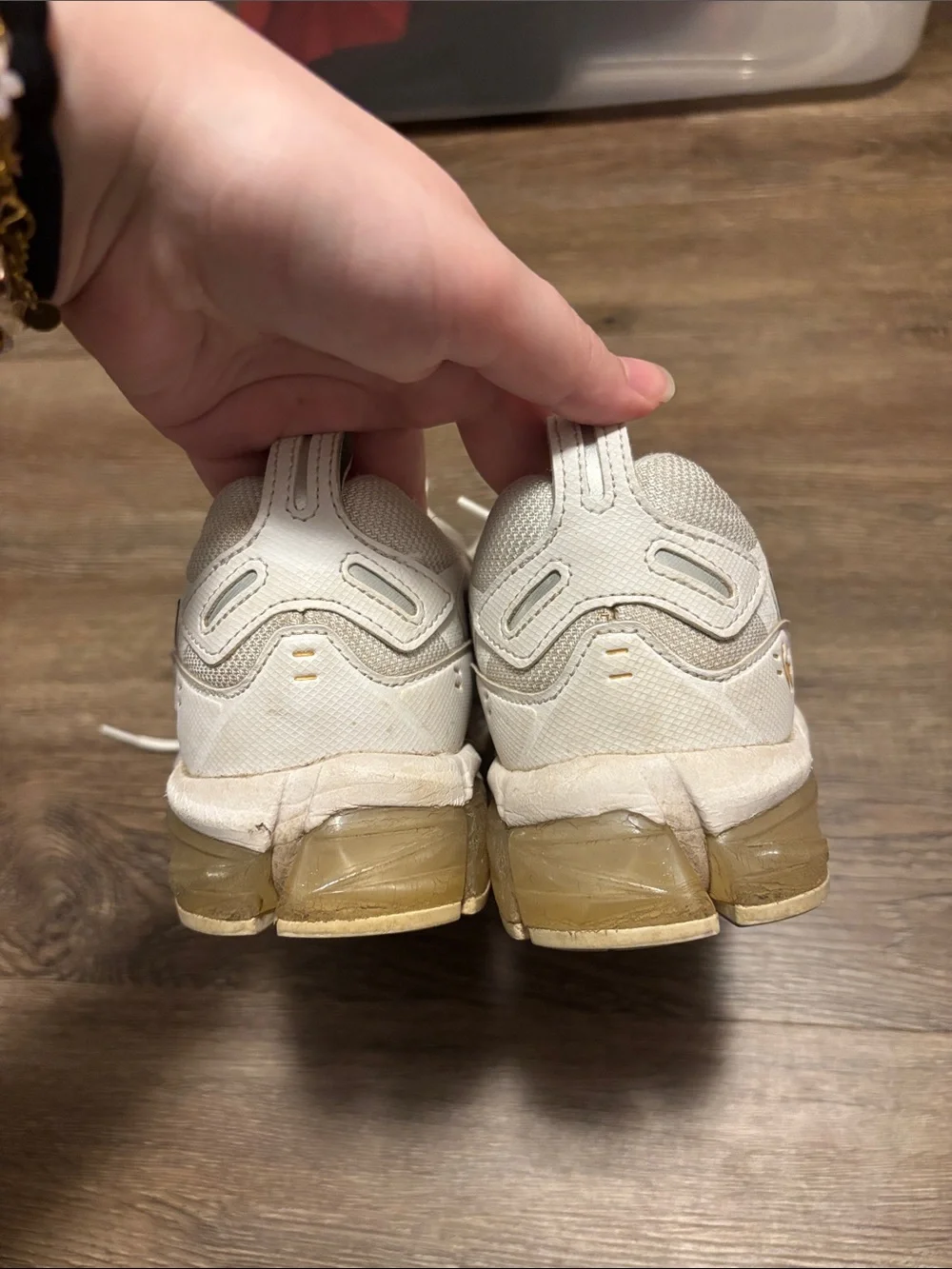 women’s white asics